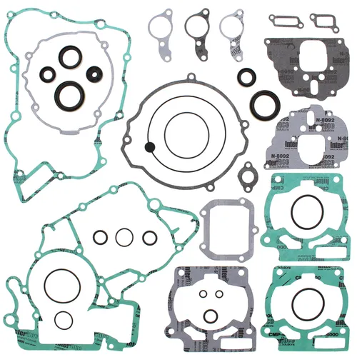 Vertex Complete Engine Rebuild Gasket Kit with Oil Seals