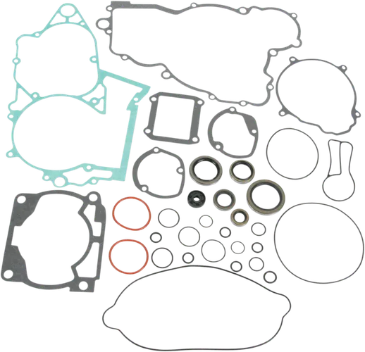 Moose Engine Rebuild Gasket Kit W Oil Seals