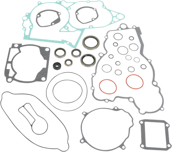Moose Engine Rebuild Gasket Kit W Oil Seals