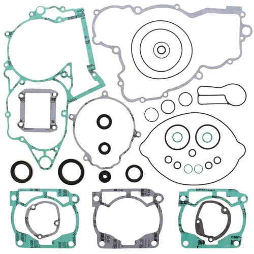 Vertex Complete Engine Rebuild Gasket Kit with Oil Seals