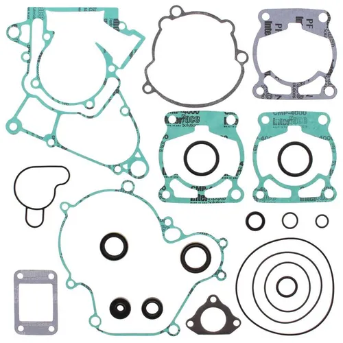 Vertex Complete Engine Rebuild Gasket Kit with Oil Seals