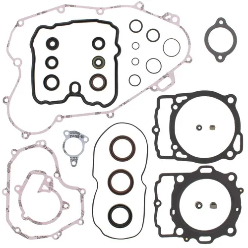 Vertex Complete Engine Rebuild Gasket Kit with Oil Seals
