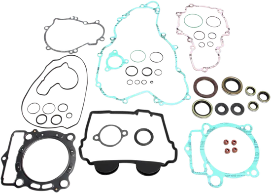 Moose Engine Rebuild Gasket Kit W Oil Seals
