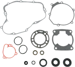 Moose Engine Rebuild Gasket Kit W Oil Seals