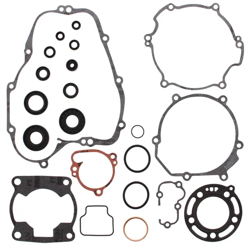 Vertex Complete Engine Rebuild Gasket Kit with Oil Seals