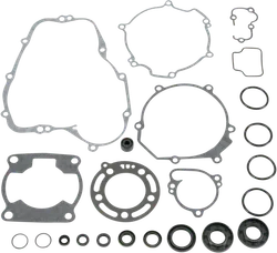 Moose Engine Rebuild Gasket Kit W Oil Seals