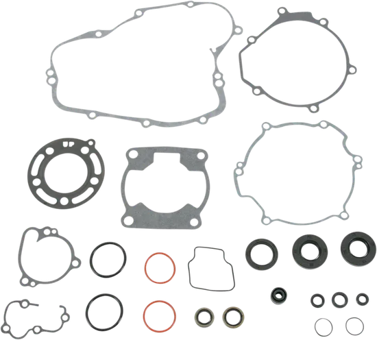 Moose Engine Rebuild Gasket Kit W Oil Seals 1