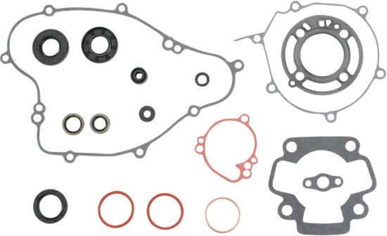 Moose Engine Rebuild Gasket Kit W Oil Seals