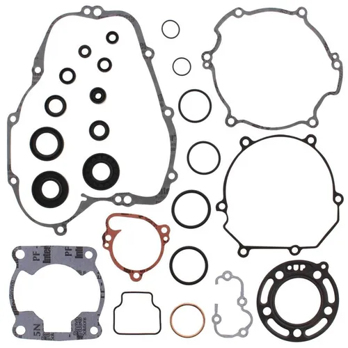 Vertex Complete Engine Rebuild Gasket Kit with Oil Seals