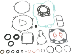 Moose Engine Rebuild Gasket Kit W Oil Seals