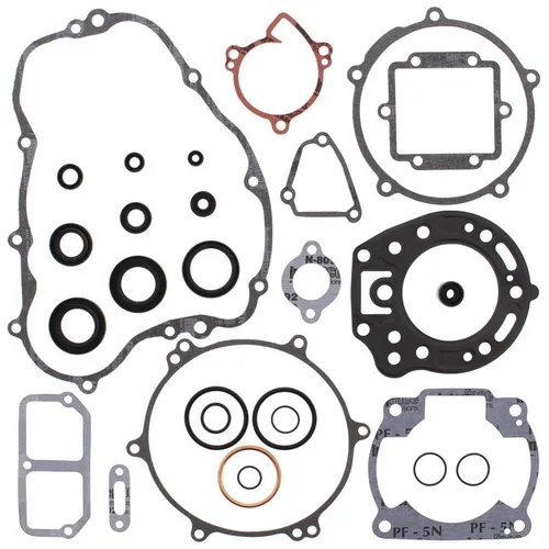 Vertex Complete Engine Rebuild Gasket Kit with Oil Seals 1