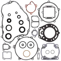 Vertex Complete Engine Rebuild Gasket Kit with Oil Seals