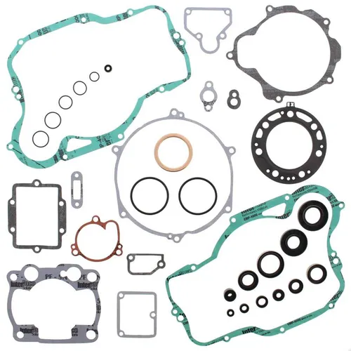 Vertex Complete Engine Rebuild Gasket Kit with Oil Seals