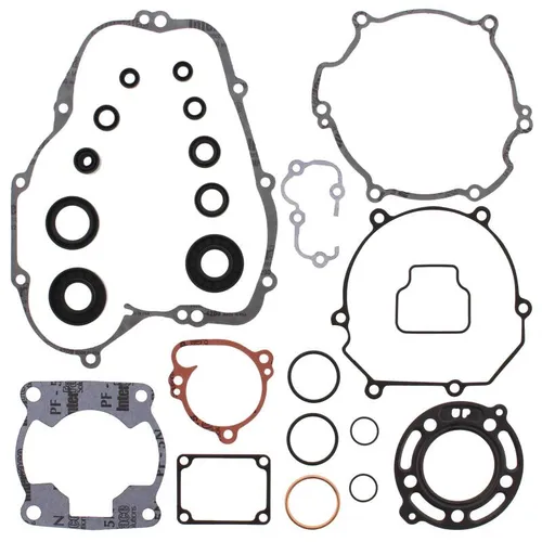 Vertex Complete Engine Rebuild Gasket Kit with Oil Seals