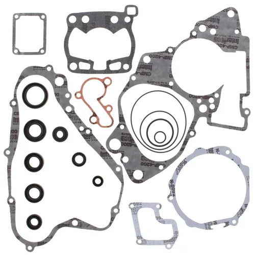 Vertex Complete Engine Rebuild Gasket Kit with Oil Seals