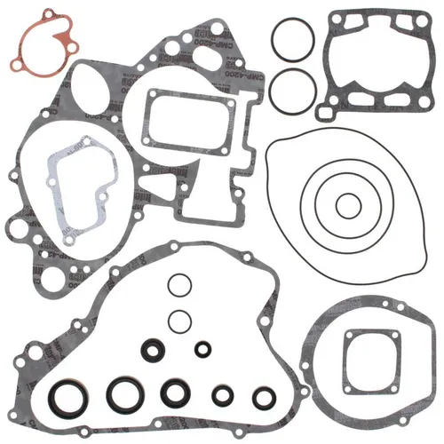 Vertex Complete Engine Rebuild Gasket Kit with Oil Seals
