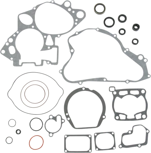 Moose Engine Rebuild Gasket Kit W Oil Seals 1