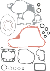 Moose Engine Rebuild Gasket Kit W Oil Seals