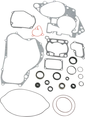 Moose Engine Rebuild Gasket Kit W Oil Seals 2