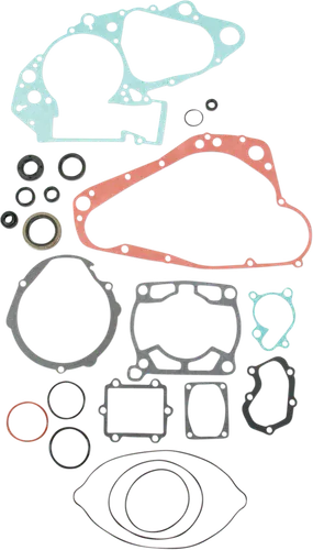 Moose Engine Rebuild Gasket Kit W Oil Seals 2