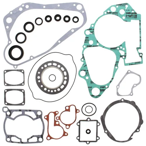 Vertex Complete Engine Rebuild Gasket Kit with Oil Seals