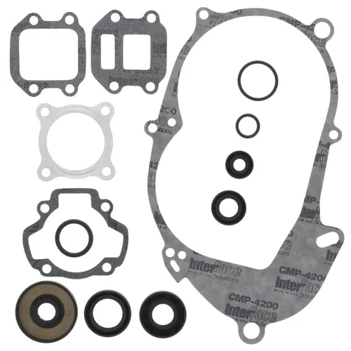 Vertex Complete Engine Rebuild Gasket Kit with Oil Seals