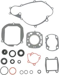 Moose Engine Rebuild Gasket Kit W Oil Seals