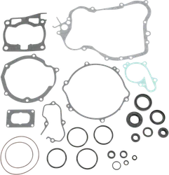 Moose Engine Rebuild Gasket Kit W Oil Seals