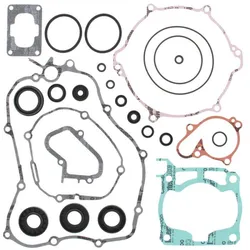 Vertex Complete Engine Rebuild Gasket Kit with Oil Seals