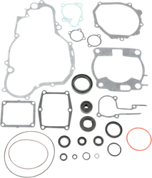 Moose Engine Rebuild Gasket Kit W Oil Seals