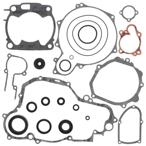 Vertex Complete Engine Rebuild Gasket Kit with Oil Seals