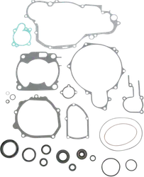 Moose Engine Rebuild Gasket Kit W Oil Seals