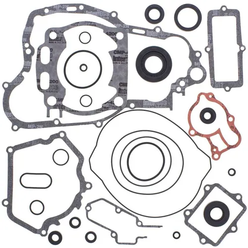 Vertex Complete Engine Rebuild Gasket Kit with Oil Seals