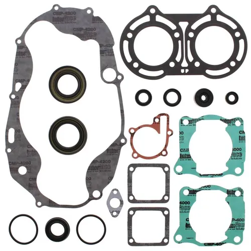 Vertex Complete Engine Rebuild Gasket Kit with Oil Seals 1