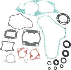 Moose Complete Engine Rebuild .01 SS Gasket Kit with Oil Seals