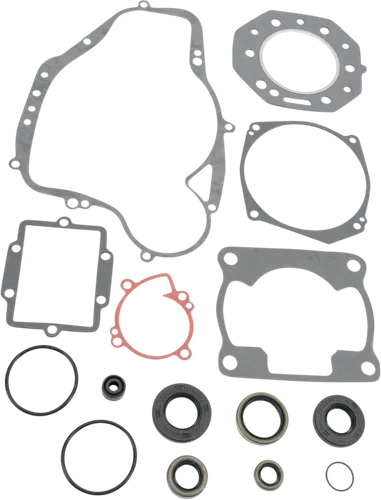 Moose Engine Rebuild Gasket Kit W Oil Seals 2
