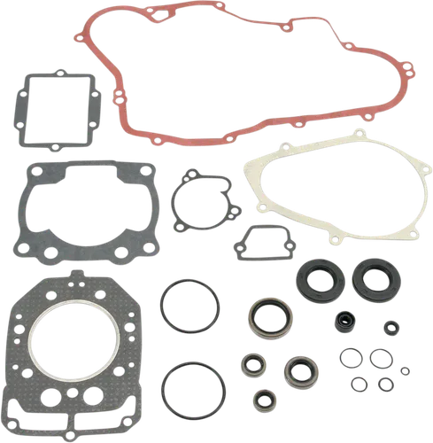 Moose Engine Rebuild Gasket Kit W Oil Seals
