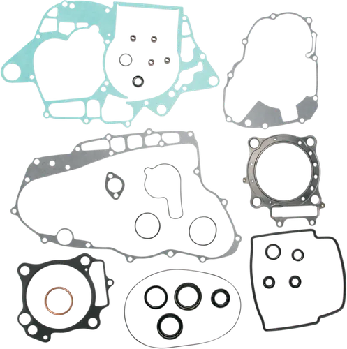 Moose Complete Engine Rebuild Gasket Kit with Oil Seals