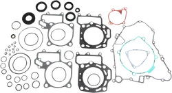 Moose Engine Rebuild Gasket Kit W Oil Seals