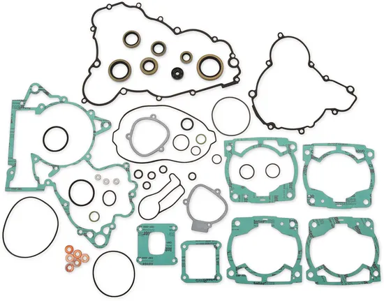 Moose Engine Rebuild Gasket Kit W Oil Seals