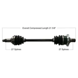 Tytaneum Replacement CV Axle Rear Left or Right