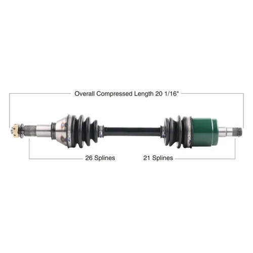 Tytaneum Replacement CV Axle Front Left