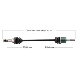 Tytaneum Replacement CV Axle Front Right