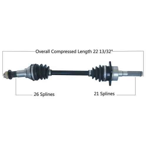 Tytaneum Replacement CV Axle Front Right