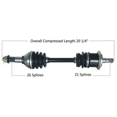 Tytaneum Replacement CV Axle Front Left