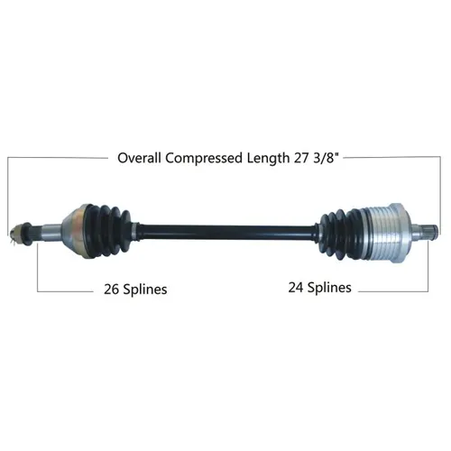 Tytaneum Replacement CV Axle Rear Left or Right