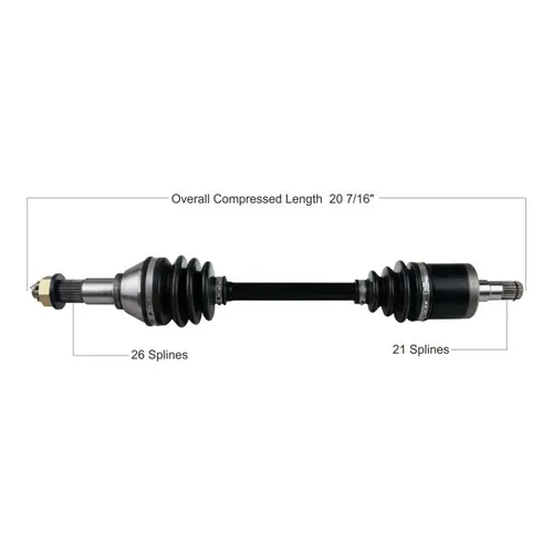 Tytaneum Replacement CV Axle Front Left