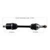 Tytaneum Replacement CV Axle Rear Left