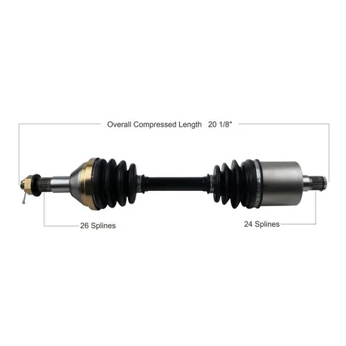 Tytaneum Replacement CV Axle Rear Left or Right