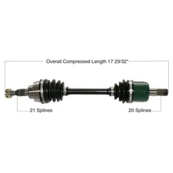 Tytaneum Replacement CV Axle Front Right or Left